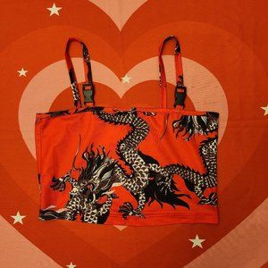 Japanese dragon style cami